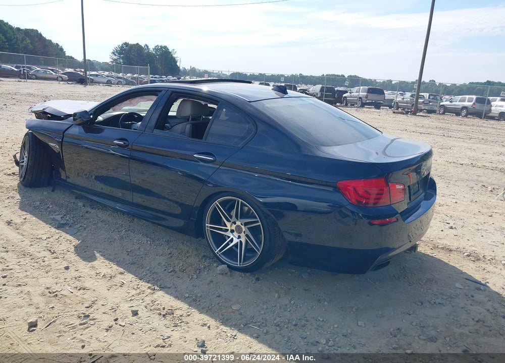 2012 BMW 550I VIN: WBAFR9C5XCDV58766