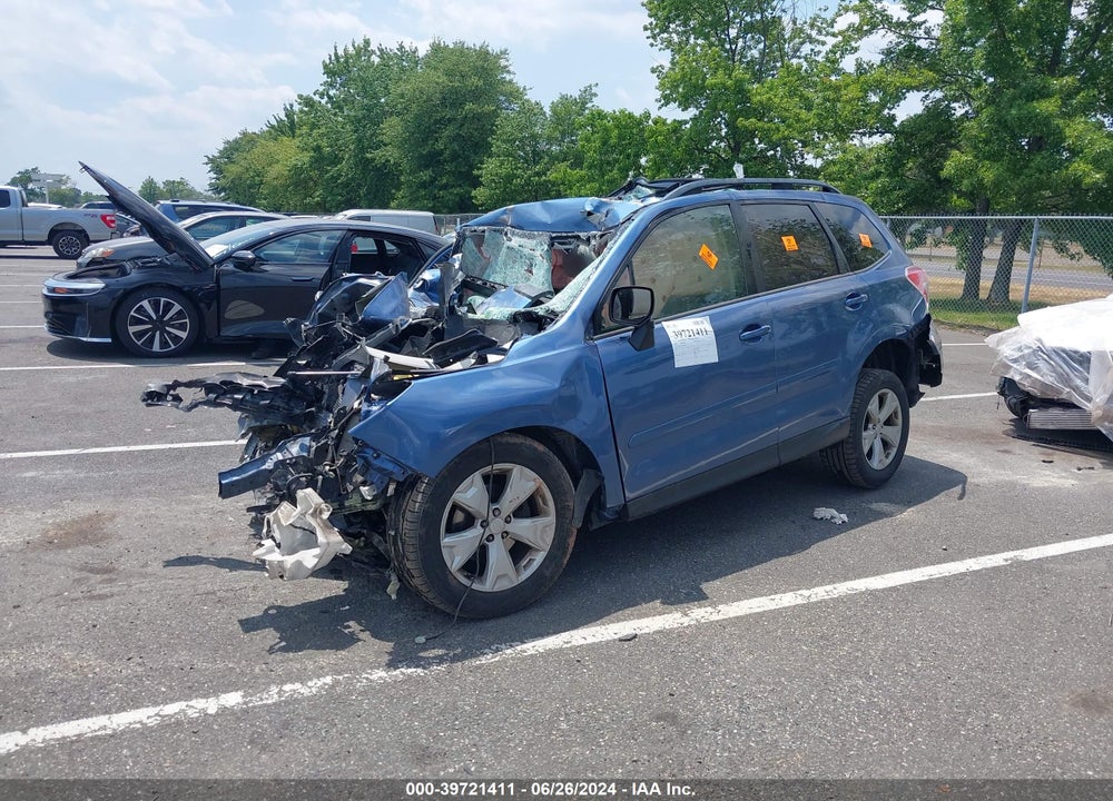 2016 SUBARU FORESTER 2.5I PREMIUM VIN: JF2SJAGC2GH450614