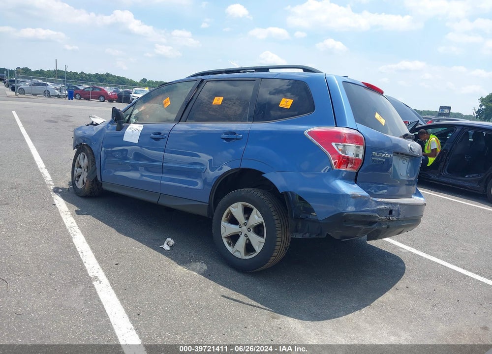 2016 SUBARU FORESTER 2.5I PREMIUM VIN: JF2SJAGC2GH450614
