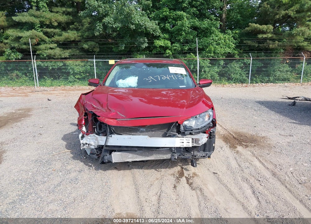 2020 HONDA CIVIC EX VIN: 19XFC1F34LE018618