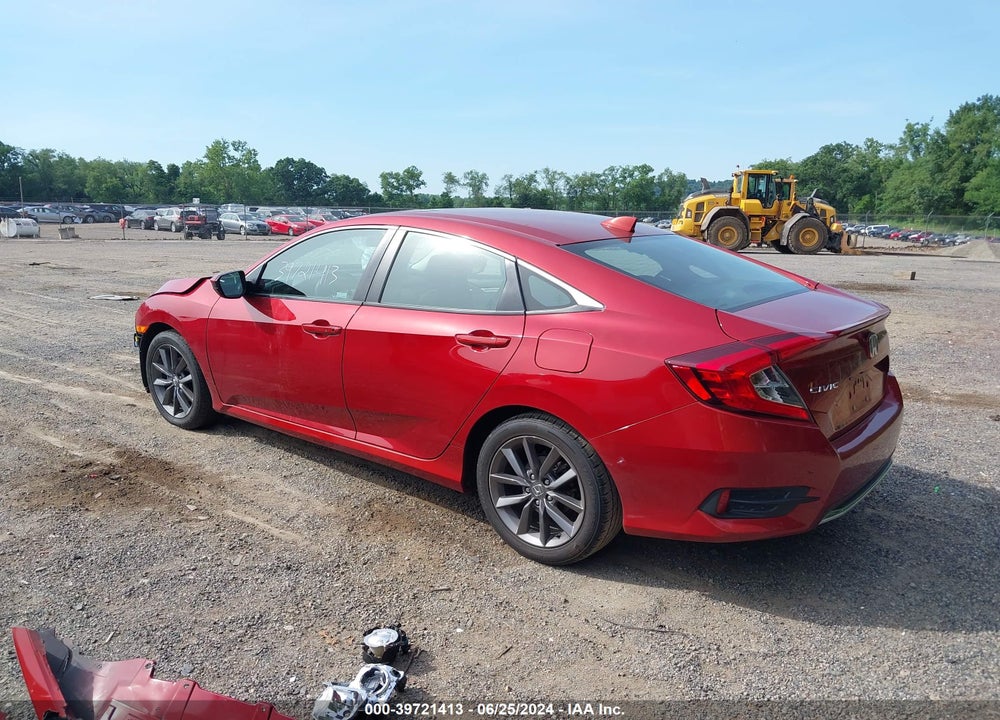 2020 HONDA CIVIC EX VIN: 19XFC1F34LE018618