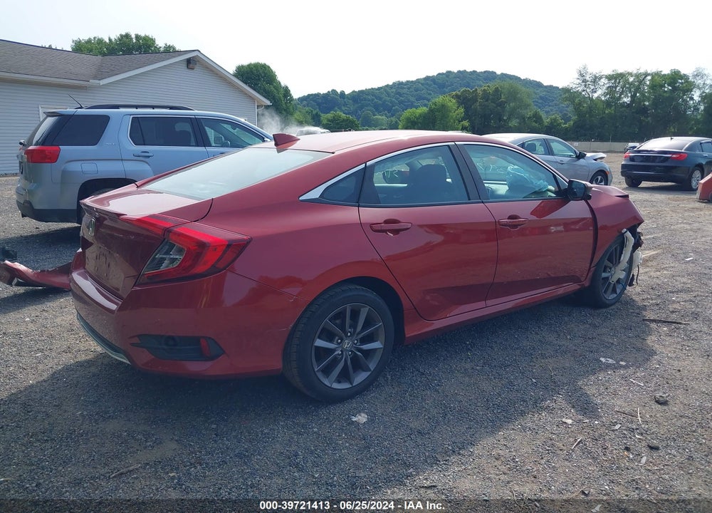 2020 HONDA CIVIC EX VIN: 19XFC1F34LE018618