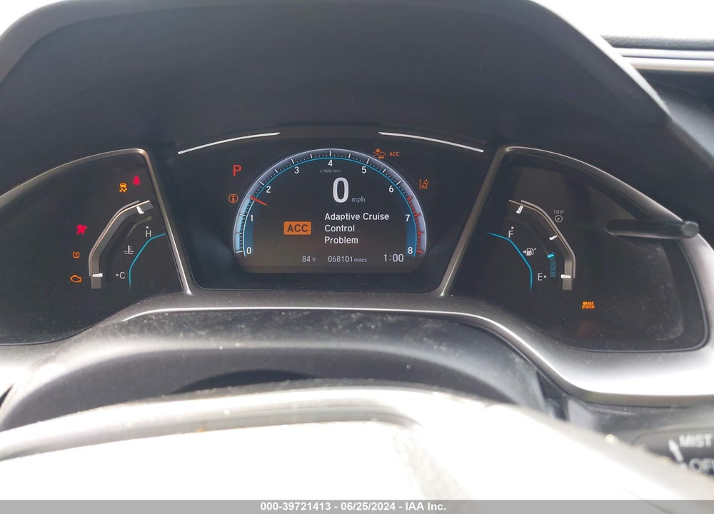 2020 HONDA CIVIC EX VIN: 19XFC1F34LE018618