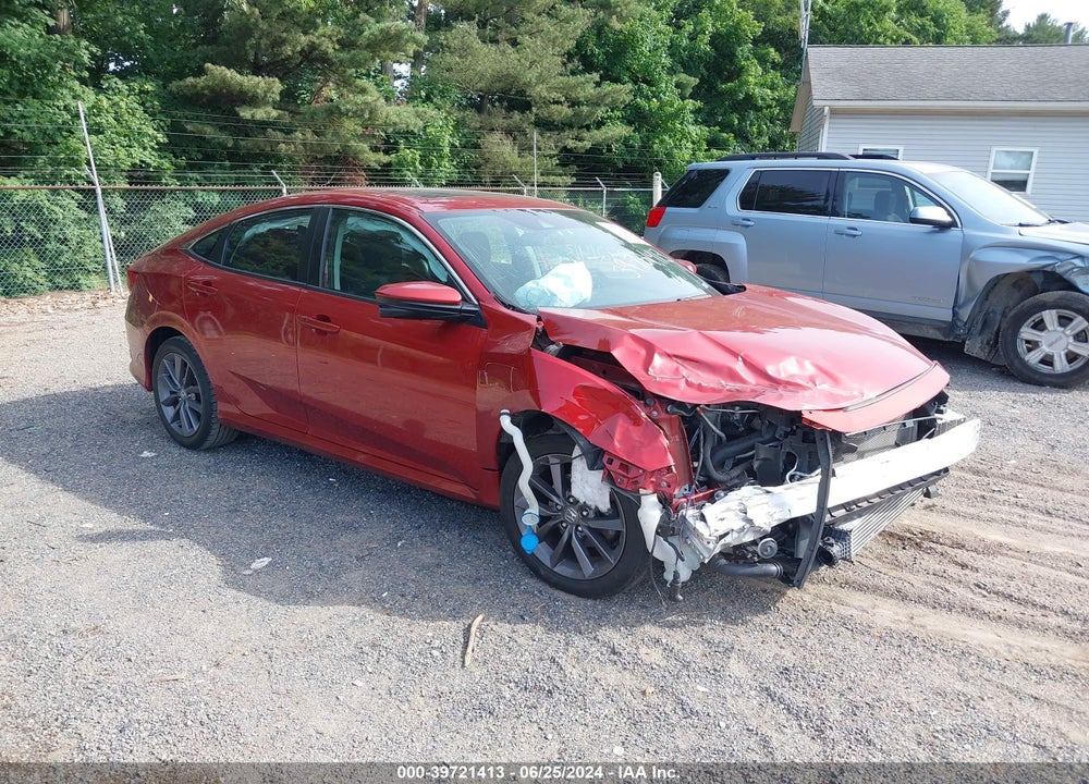 2020 HONDA CIVIC EX VIN: 19XFC1F34LE018618