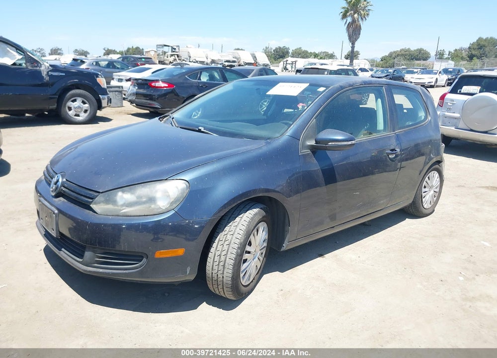 2011 VOLKSWAGEN GOLF 2.5L 2-DOOR VIN: WVWBB7AJ6BW160158