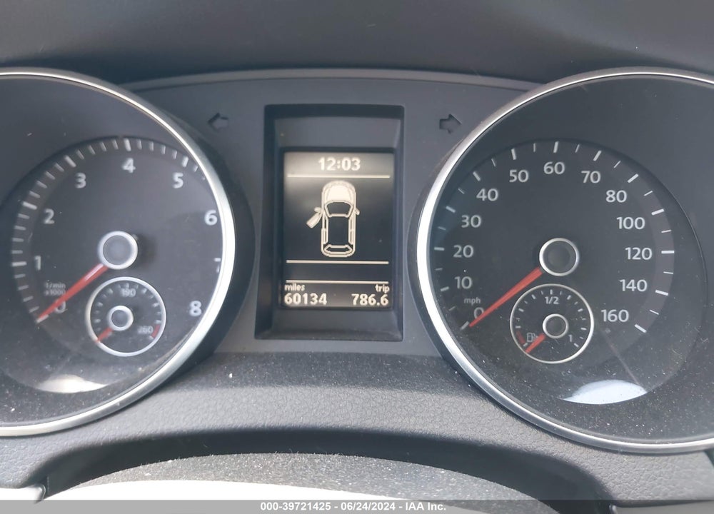 2011 VOLKSWAGEN GOLF 2.5L 2-DOOR VIN: WVWBB7AJ6BW160158