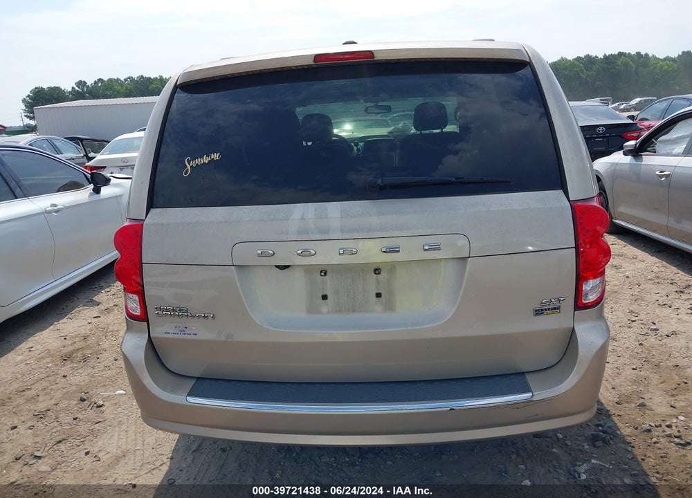 2016 DODGE GRAND CARAVAN SXT VIN: 2C4RDGCG6GR175933