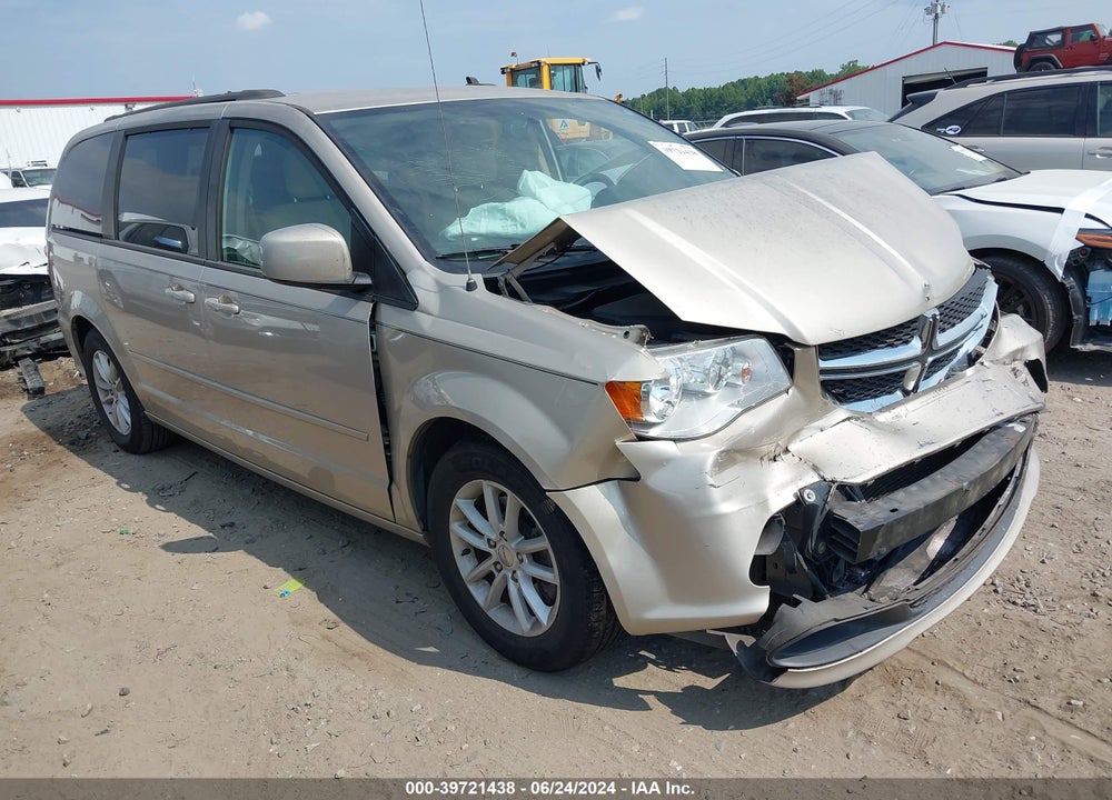 2016 DODGE GRAND CARAVAN SXT VIN: 2C4RDGCG6GR175933