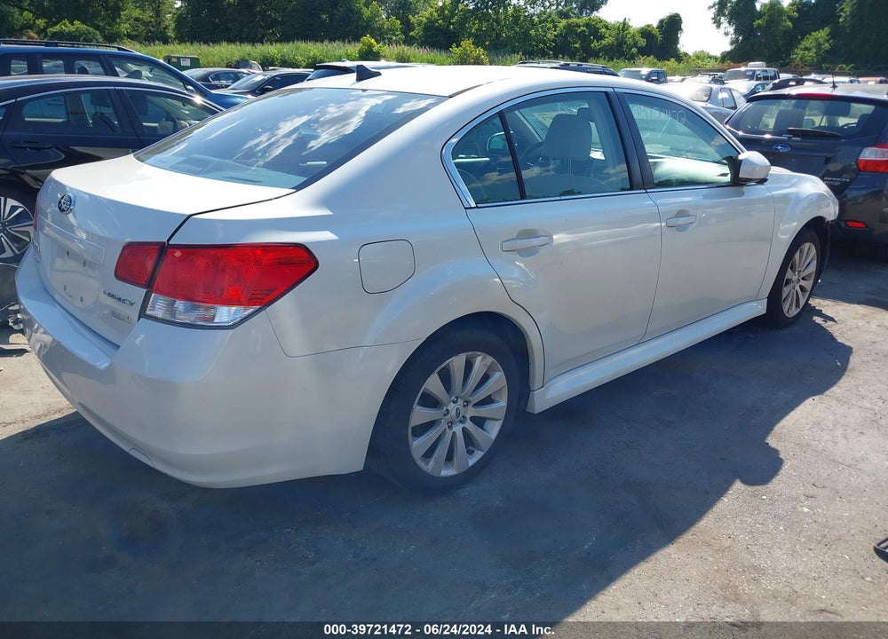 2011 SUBARU LEGACY 2.5I LIMITED VIN: 4S3BMBK68B3260495