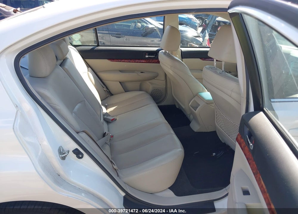 2011 SUBARU LEGACY 2.5I LIMITED VIN: 4S3BMBK68B3260495