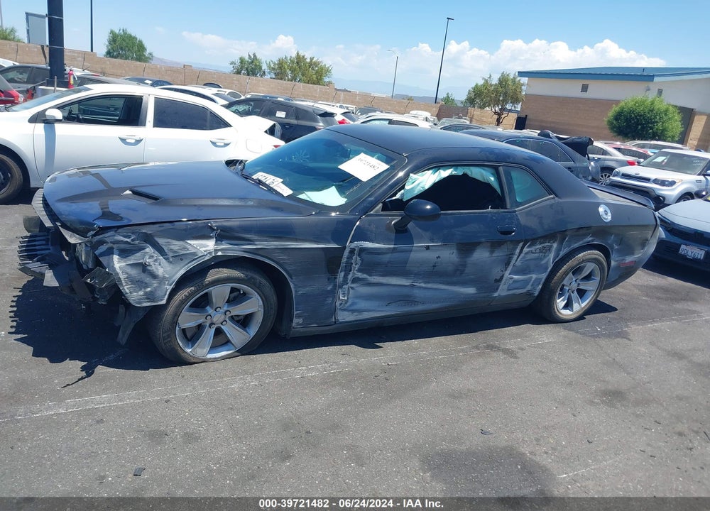 2022 DODGE CHALLENGER SXT VIN: 2C3CDZAG7NH144086