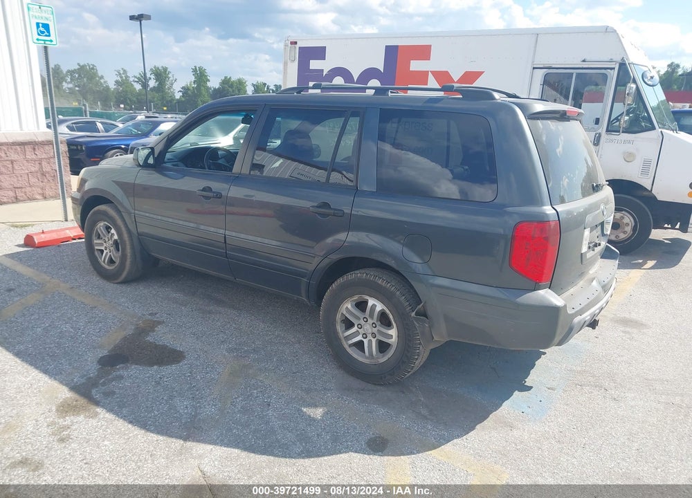 2003 HONDA PILOT EX-L VIN: 2HKYF18603H577165