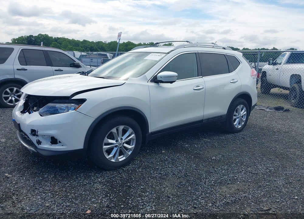 2015 NISSAN ROGUE SV VIN: 5N1AT2MV2FC794189