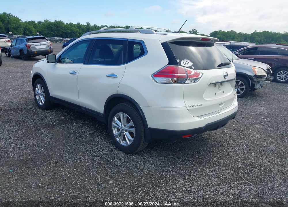2015 NISSAN ROGUE SV VIN: 5N1AT2MV2FC794189