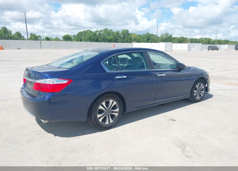 2013 HONDA ACCORD LX VIN: 1HGCR2F30DA206355