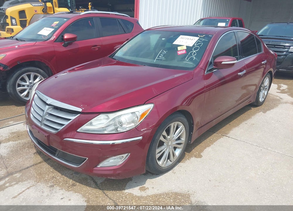 2012 HYUNDAI GENESIS 3.8 VIN: KMHGC4DD9CU152054