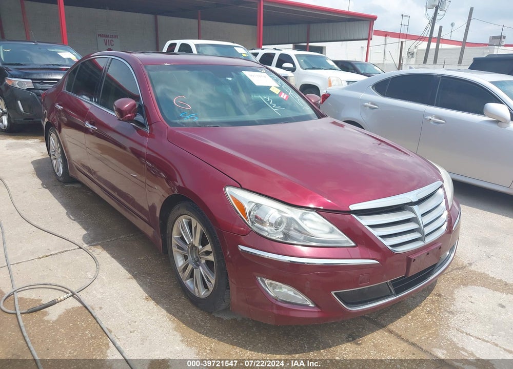 2012 HYUNDAI GENESIS 3.8 VIN: KMHGC4DD9CU152054