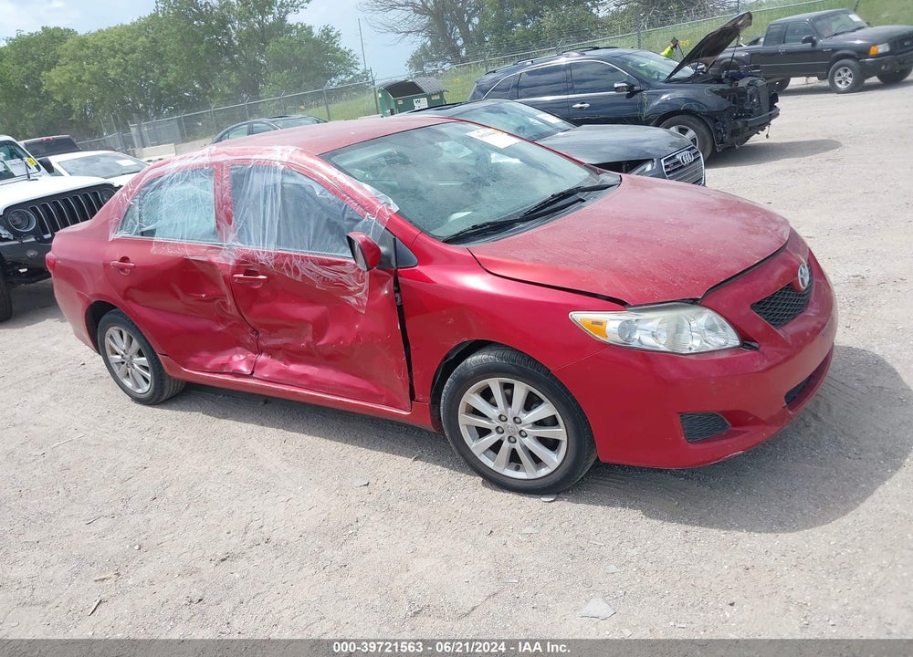 2009 TOYOTA COROLLA LE VIN: JTDBL40E599021597