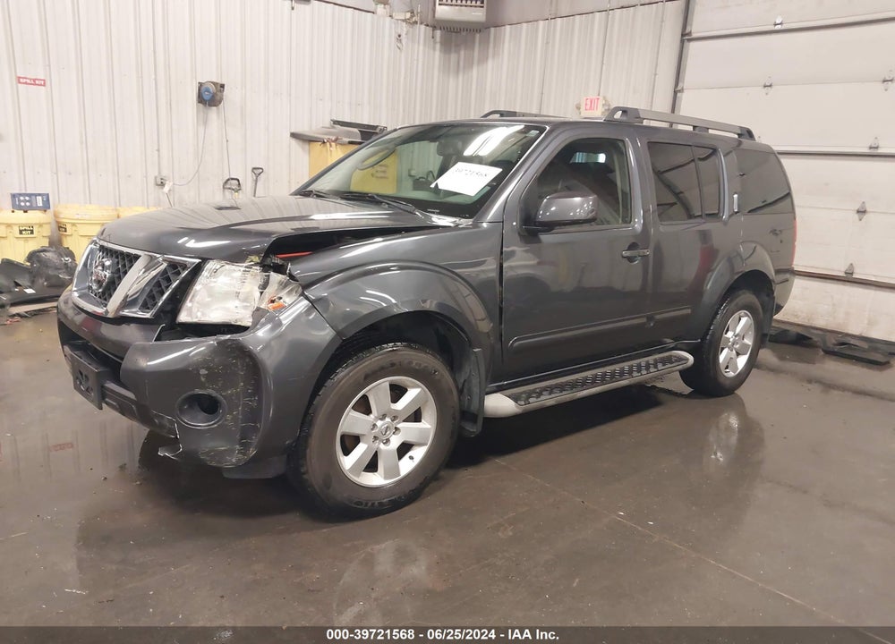 2012 NISSAN PATHFINDER SV VIN: 5N1AR1NB8CC632009
