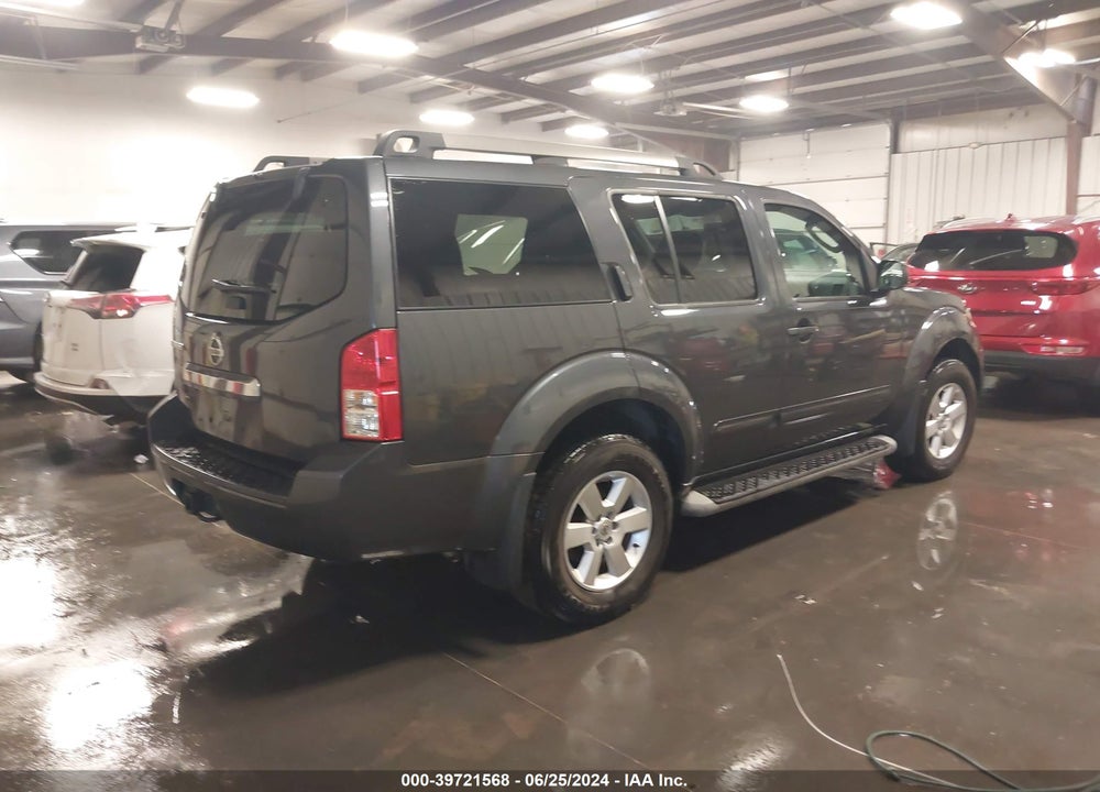 2012 NISSAN PATHFINDER SV VIN: 5N1AR1NB8CC632009