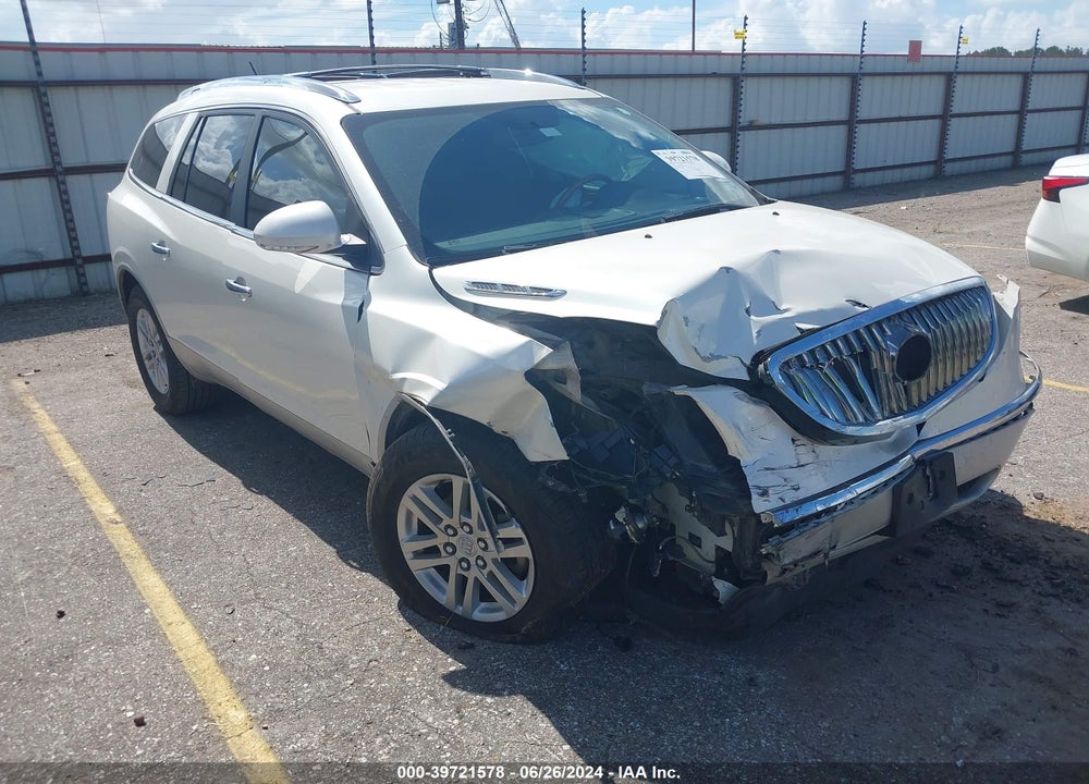 2012 BUICK ENCLAVE CONVENIENCE VIN: 5GAKRBED6CJ424336