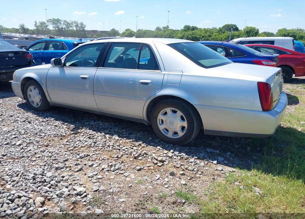 2002 CADILLAC DEVILLE VIN: 1G6KD54Y02U112693