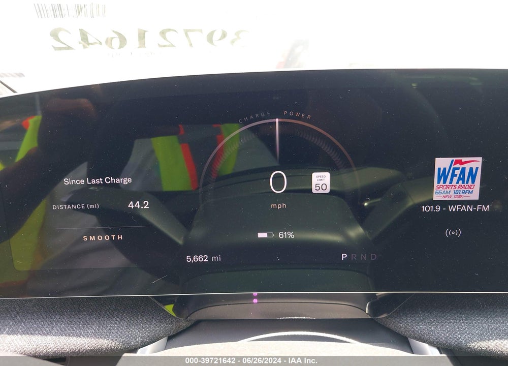 2023 LUCID AIR PURE VIN: 50EA1PFA0PA006584