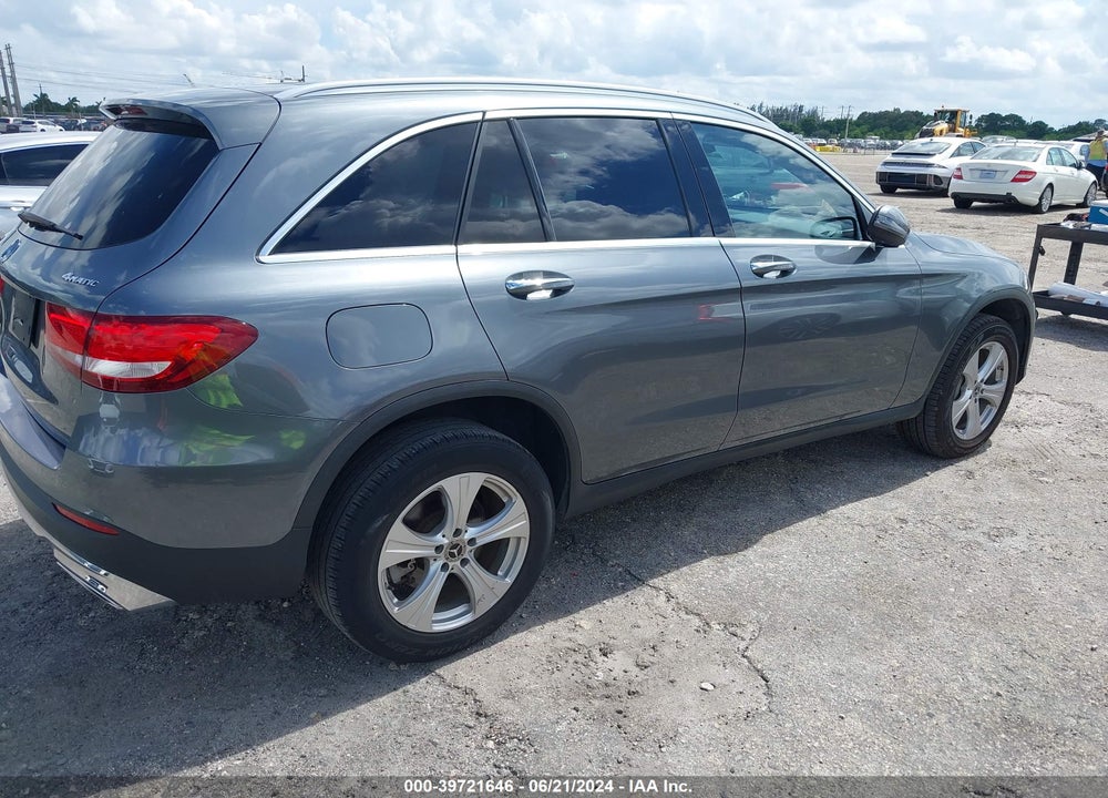 2018 MERCEDES-BENZ GLC 300 4MATIC VIN: WDC0G4KB9JV054252