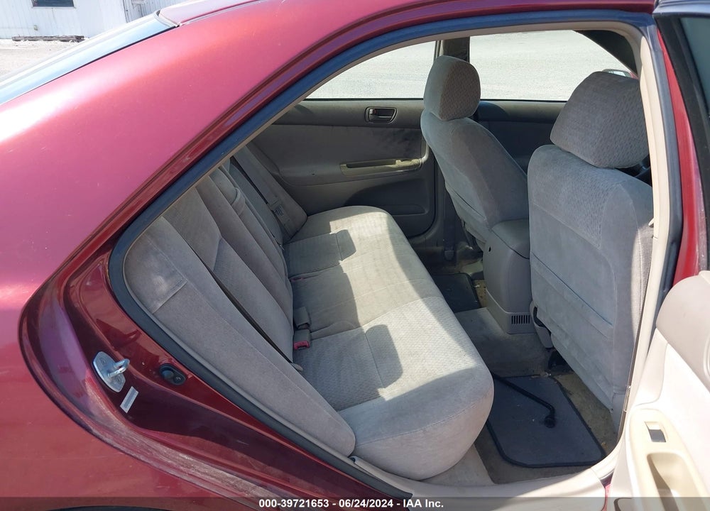 2002 TOYOTA CAMRY LE VIN: 4T1BE32K72U013619