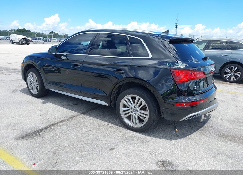 2018 AUDI Q5 2.0T PREMIUM/2.0T TECH PREMIUM VIN: WA1BNAFY4J2207228