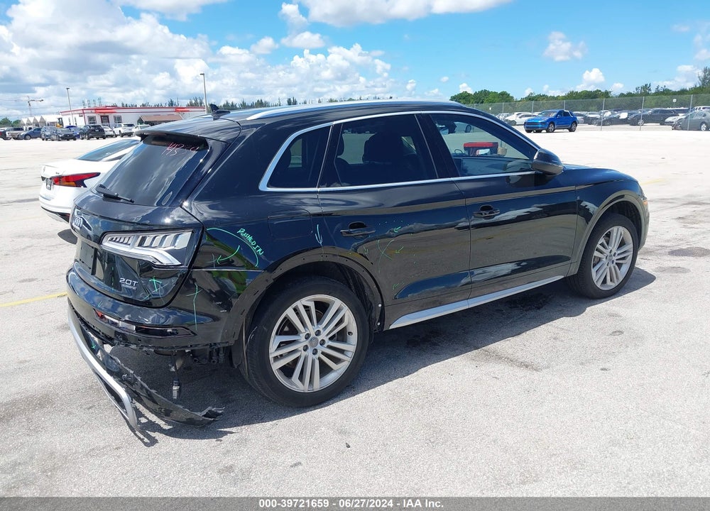 2018 AUDI Q5 2.0T PREMIUM/2.0T TECH PREMIUM VIN: WA1BNAFY4J2207228