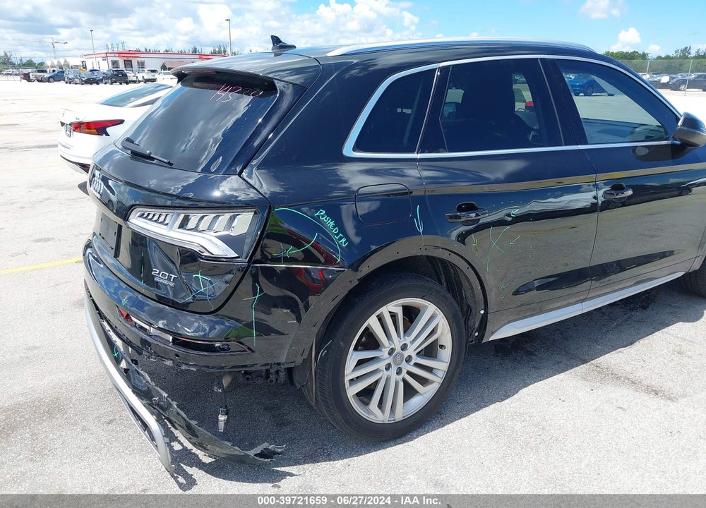 2018 AUDI Q5 2.0T PREMIUM/2.0T TECH PREMIUM VIN: WA1BNAFY4J2207228