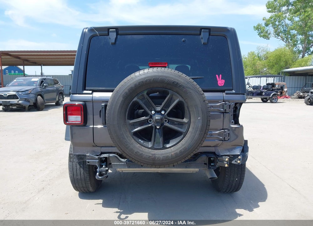 2021 JEEP WRANGLER UNLIMITED SPORT ALTITUDE 4X4 VIN: 1C4HJXDN8MW818447
