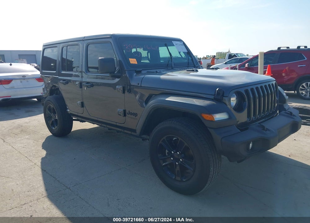2021 JEEP WRANGLER UNLIMITED SPORT ALTITUDE 4X4 VIN: 1C4HJXDN8MW818447