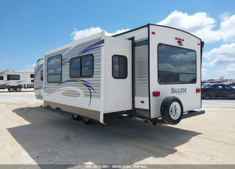 2018 SALEM BY FOREST RIVER 27RLSS VIN: 4X4TSMC25JA321159