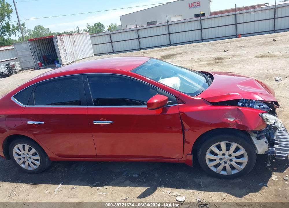 2014 NISSAN SENTRA FE+ S/FE+ SV/S/SL/SR/SV VIN: 3N1AB7AP0EY231158