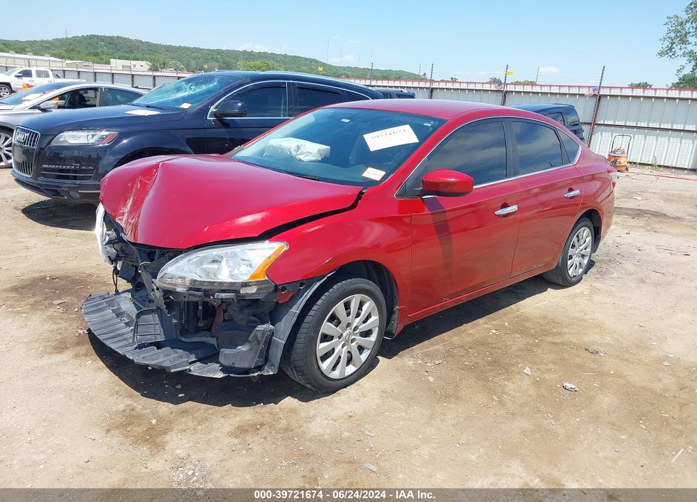 2014 NISSAN SENTRA FE+ S/FE+ SV/S/SL/SR/SV VIN: 3N1AB7AP0EY231158