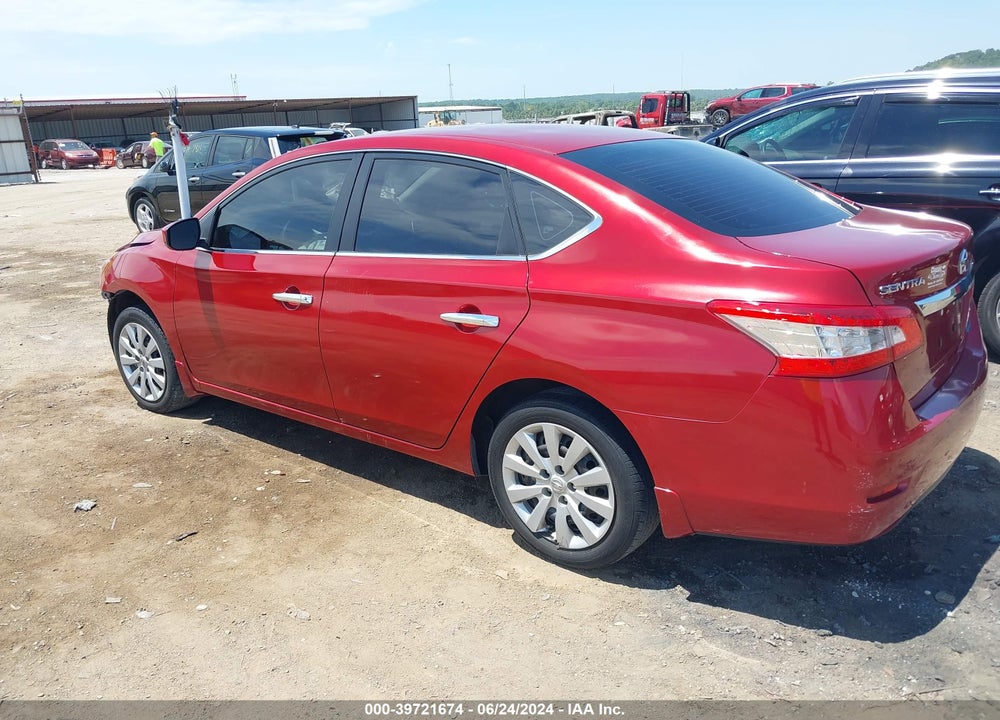 2014 NISSAN SENTRA FE+ S/FE+ SV/S/SL/SR/SV VIN: 3N1AB7AP0EY231158