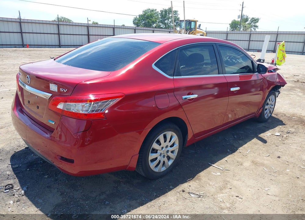 2014 NISSAN SENTRA FE+ S/FE+ SV/S/SL/SR/SV VIN: 3N1AB7AP0EY231158