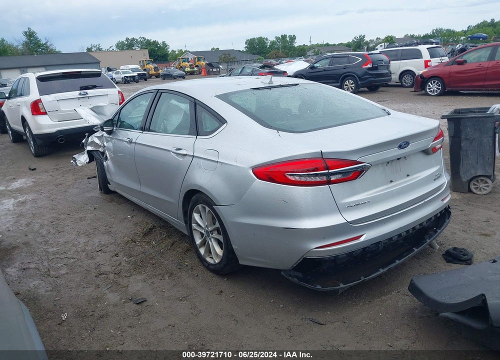 2019 FORD FUSION HYBRID SE VIN: 3FA6P0LU8KR214618