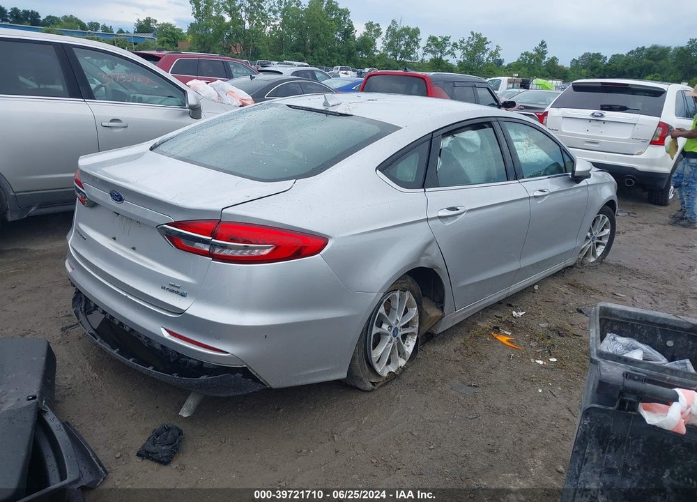 2019 FORD FUSION HYBRID SE VIN: 3FA6P0LU8KR214618