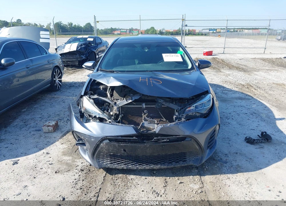 2018 TOYOTA COROLLA SE VIN: 5YFBURHE0JP837873