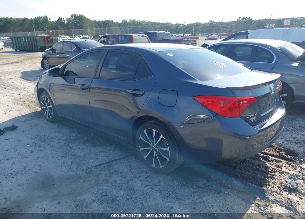 2018 TOYOTA COROLLA SE VIN: 5YFBURHE0JP837873