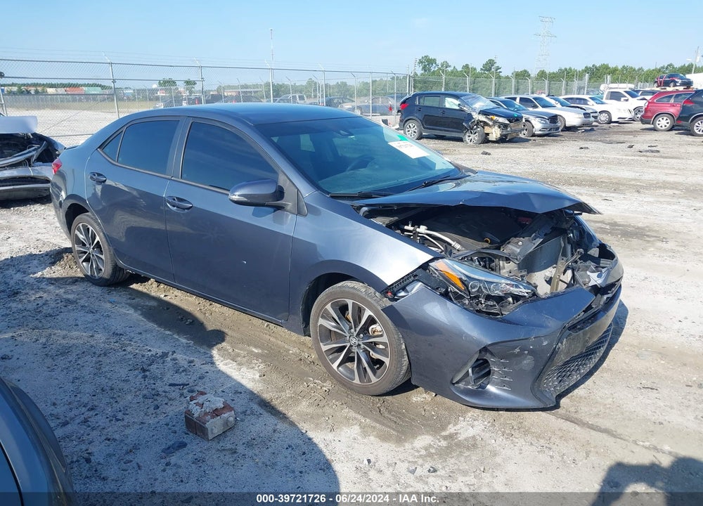 2018 TOYOTA COROLLA SE VIN: 5YFBURHE0JP837873
