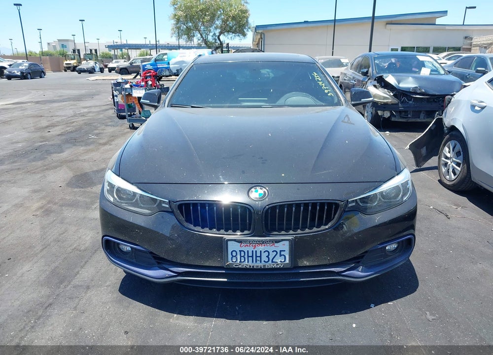 2018 BMW 430I GRAN COUPE VIN: WBA4J1C50JBG78605