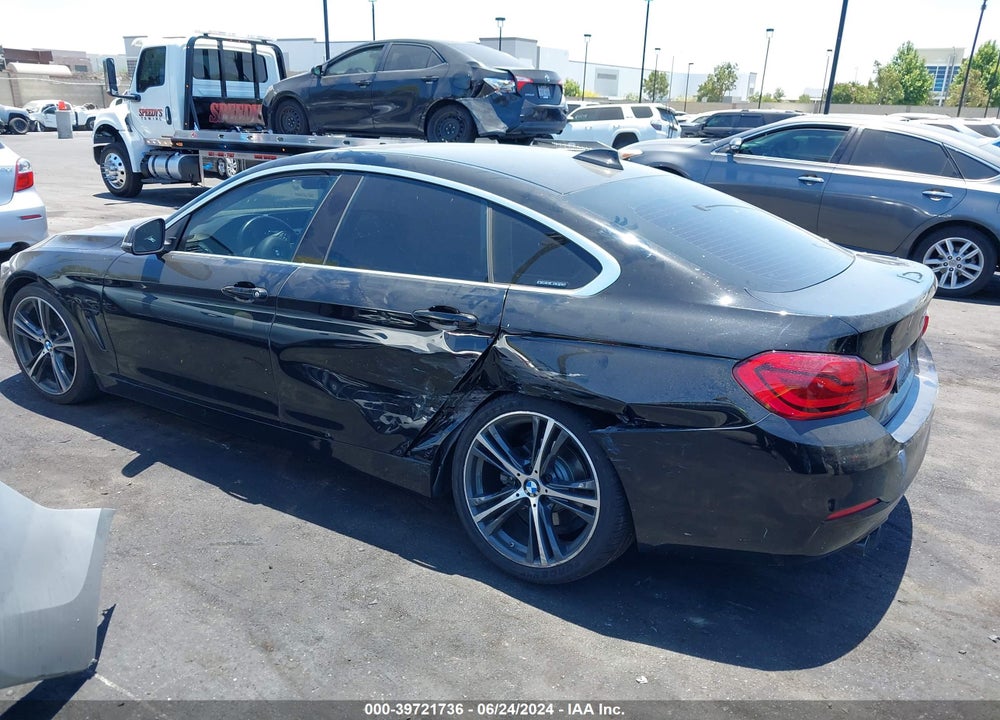 2018 BMW 430I GRAN COUPE VIN: WBA4J1C50JBG78605