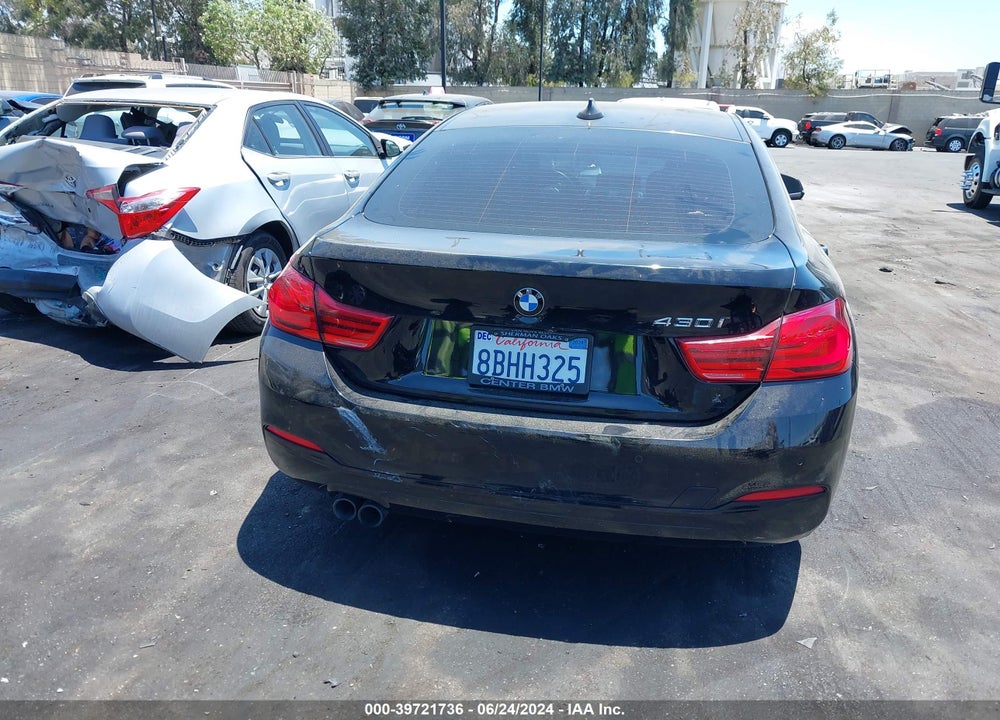 2018 BMW 430I GRAN COUPE VIN: WBA4J1C50JBG78605