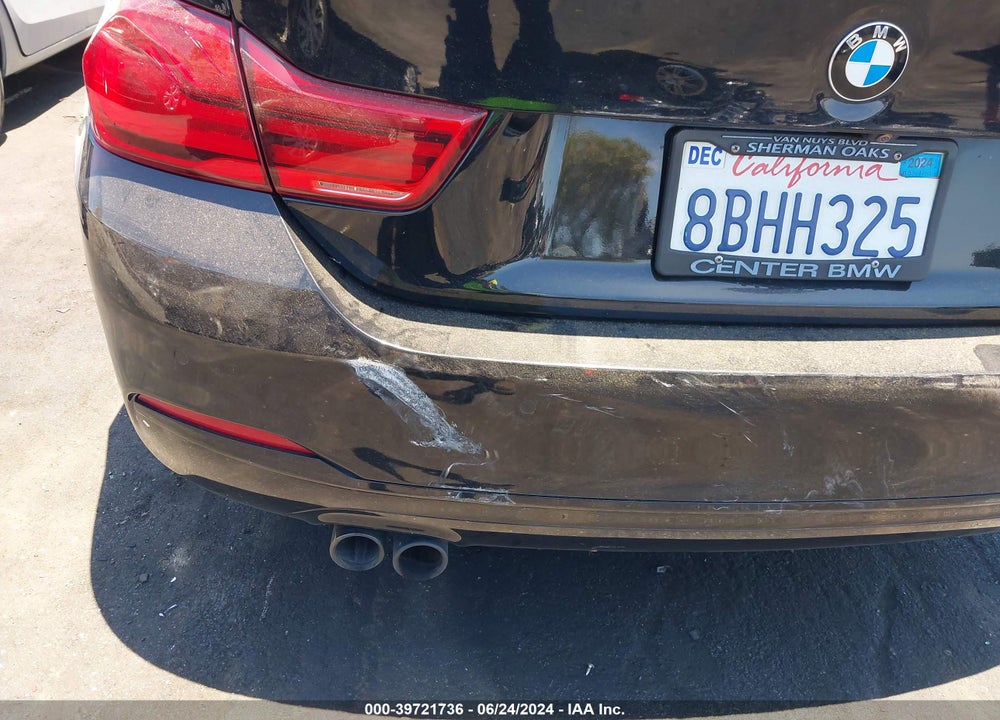 2018 BMW 430I GRAN COUPE VIN: WBA4J1C50JBG78605