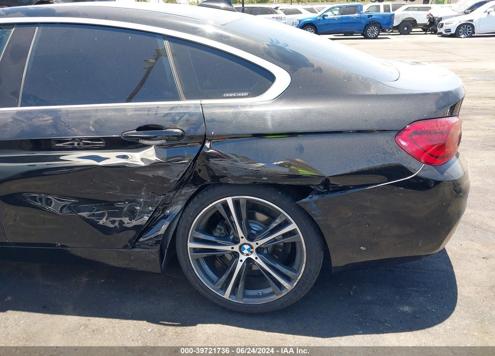 2018 BMW 430I GRAN COUPE VIN: WBA4J1C50JBG78605