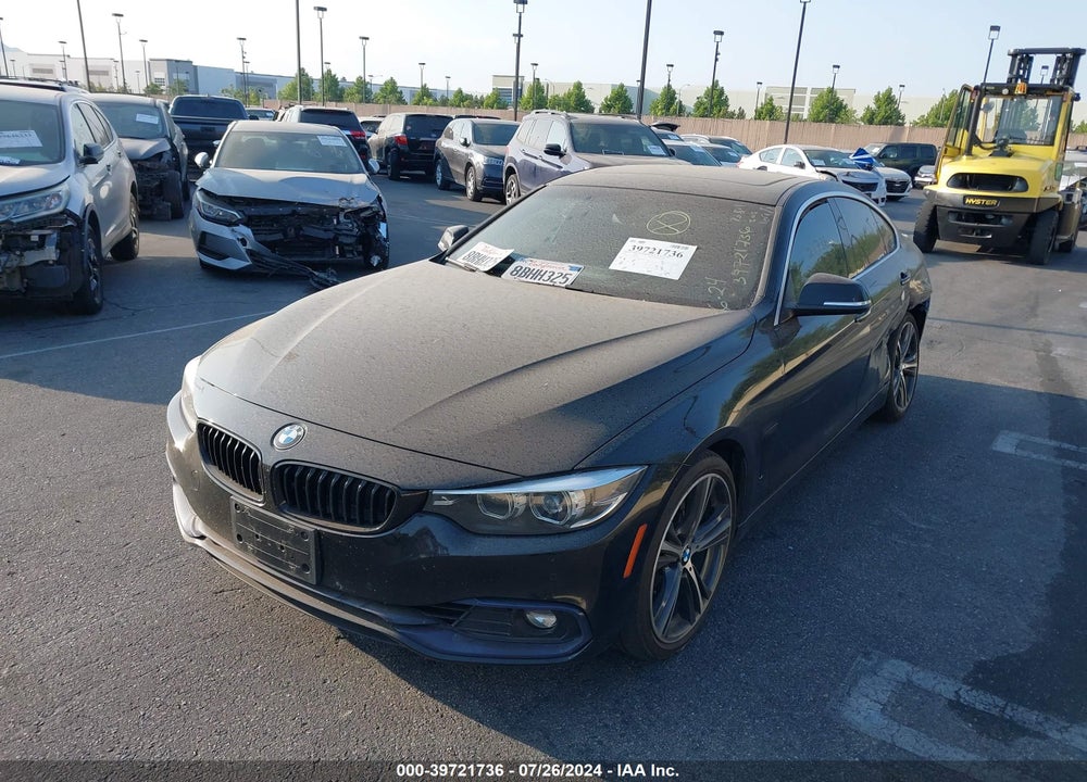 2018 BMW 430I GRAN COUPE VIN: WBA4J1C50JBG78605